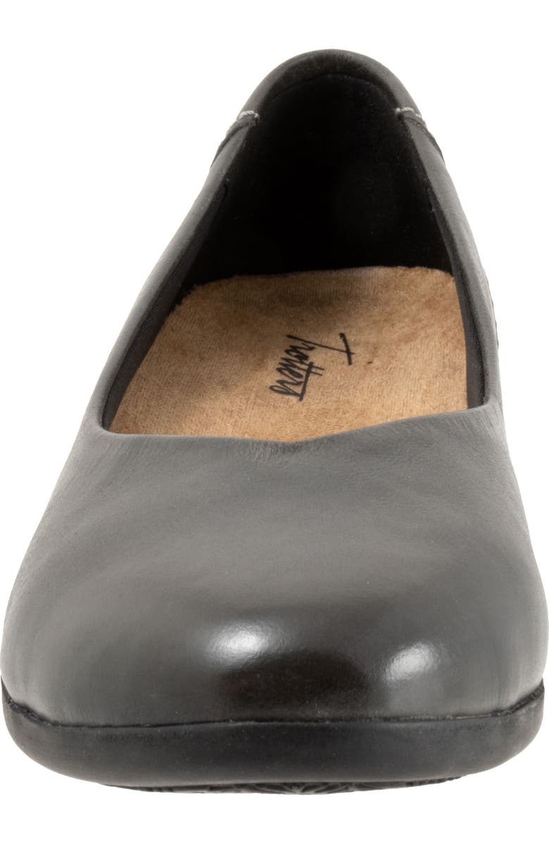 Trotters Iris Flat, Alternate, color, Black