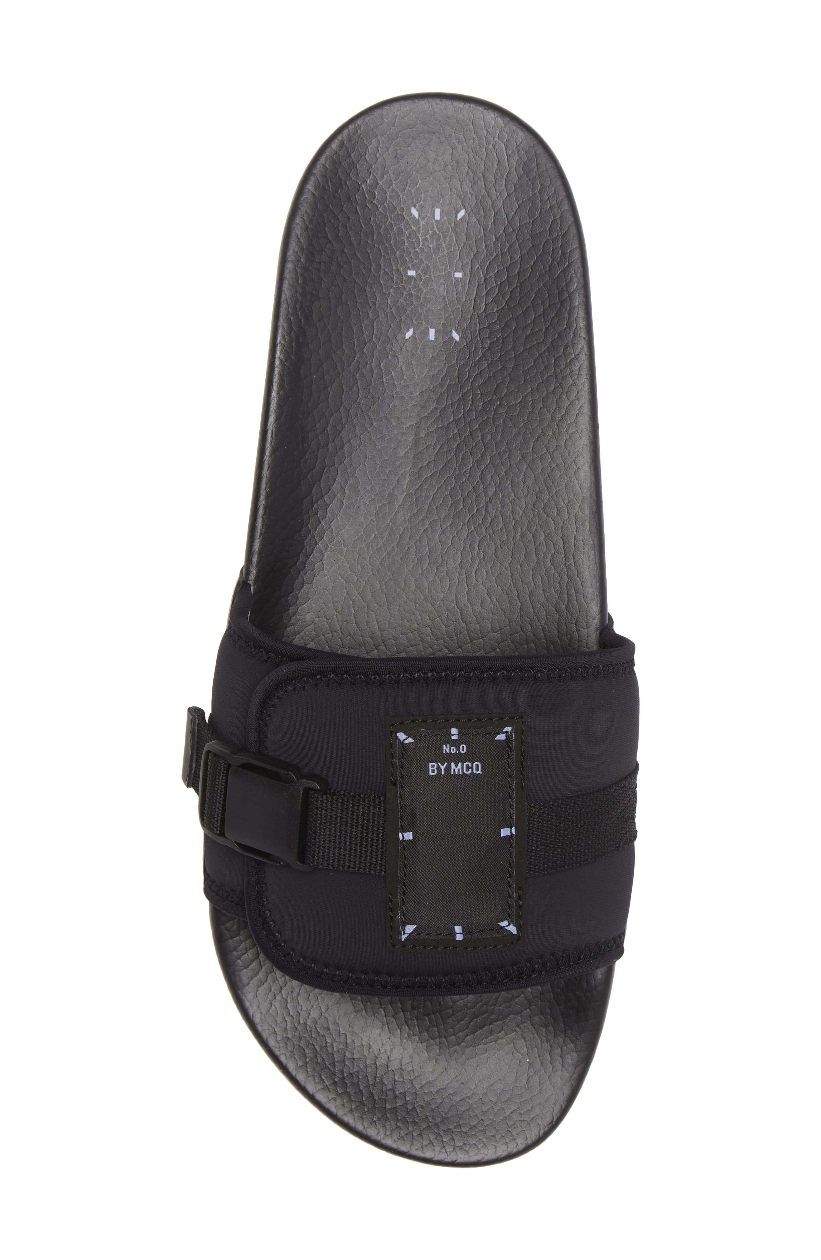 MCQ Logo Patch Slide Sandal, Alternate, color, 