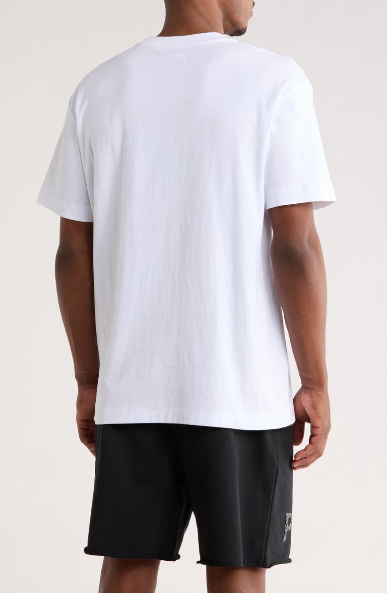 PURPLE BRAND Race Car Cotton Graphic T-Shirt, Alternate, color, White