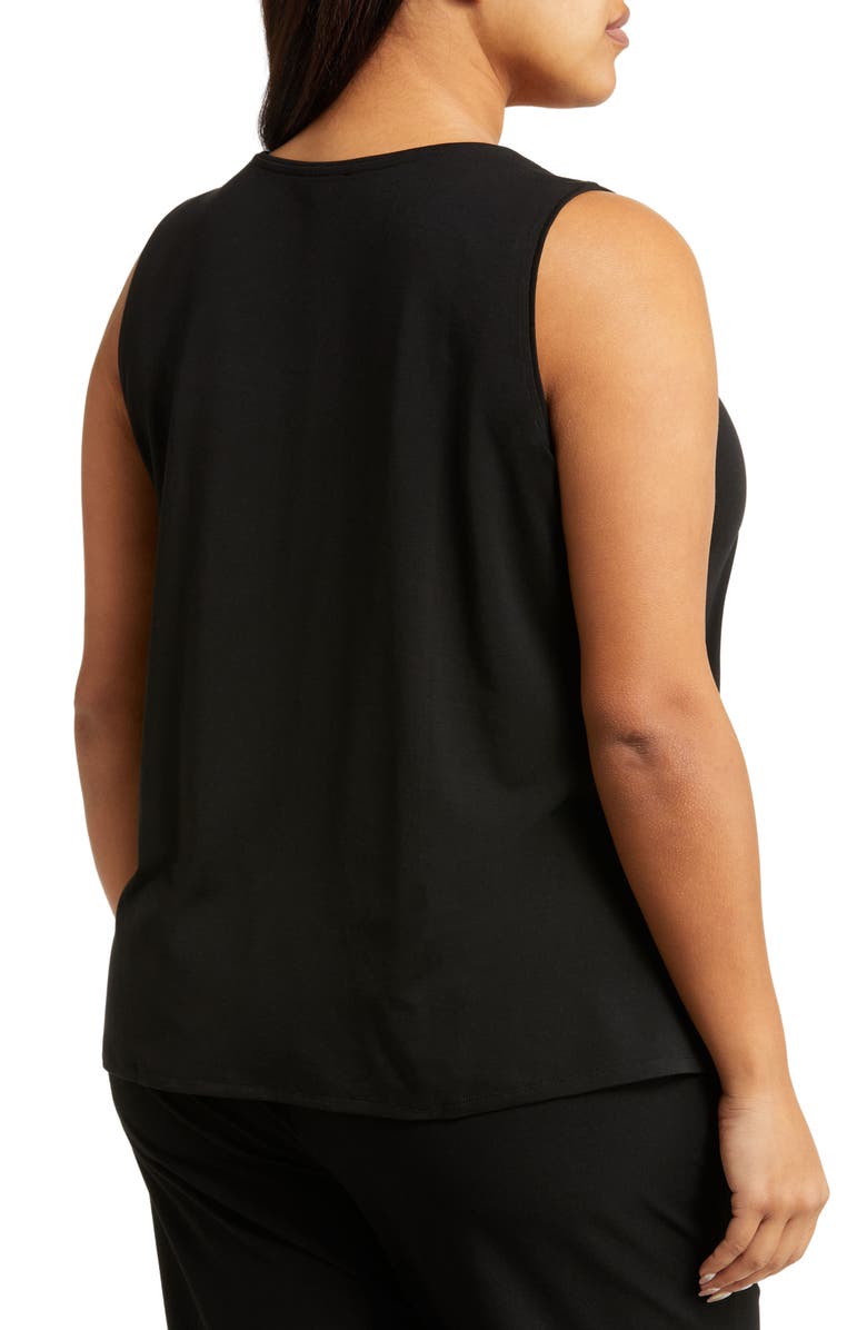 Eileen Fisher Stretch Jersey Tank, Alternate, color,