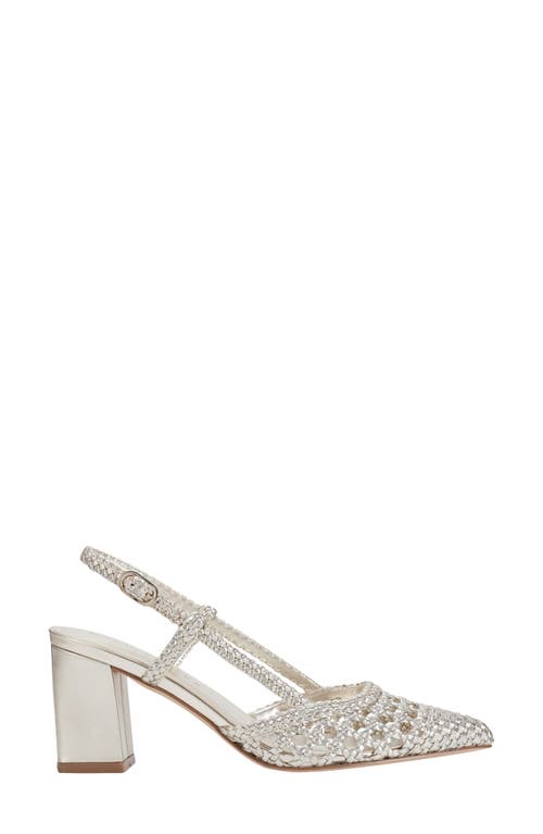 MARC FISHER LTD MARC FISHER LTD ZUNNIE SLINGBACK POINTED TOE PUMP