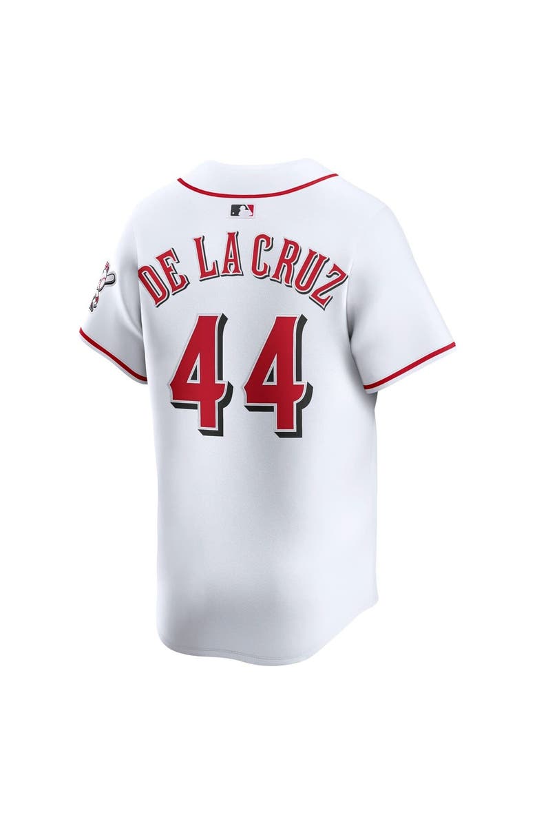 Nike Men's Nike Elly De La Cruz White Cincinnati Reds Home Limited Player Jersey, Alternate, color, White