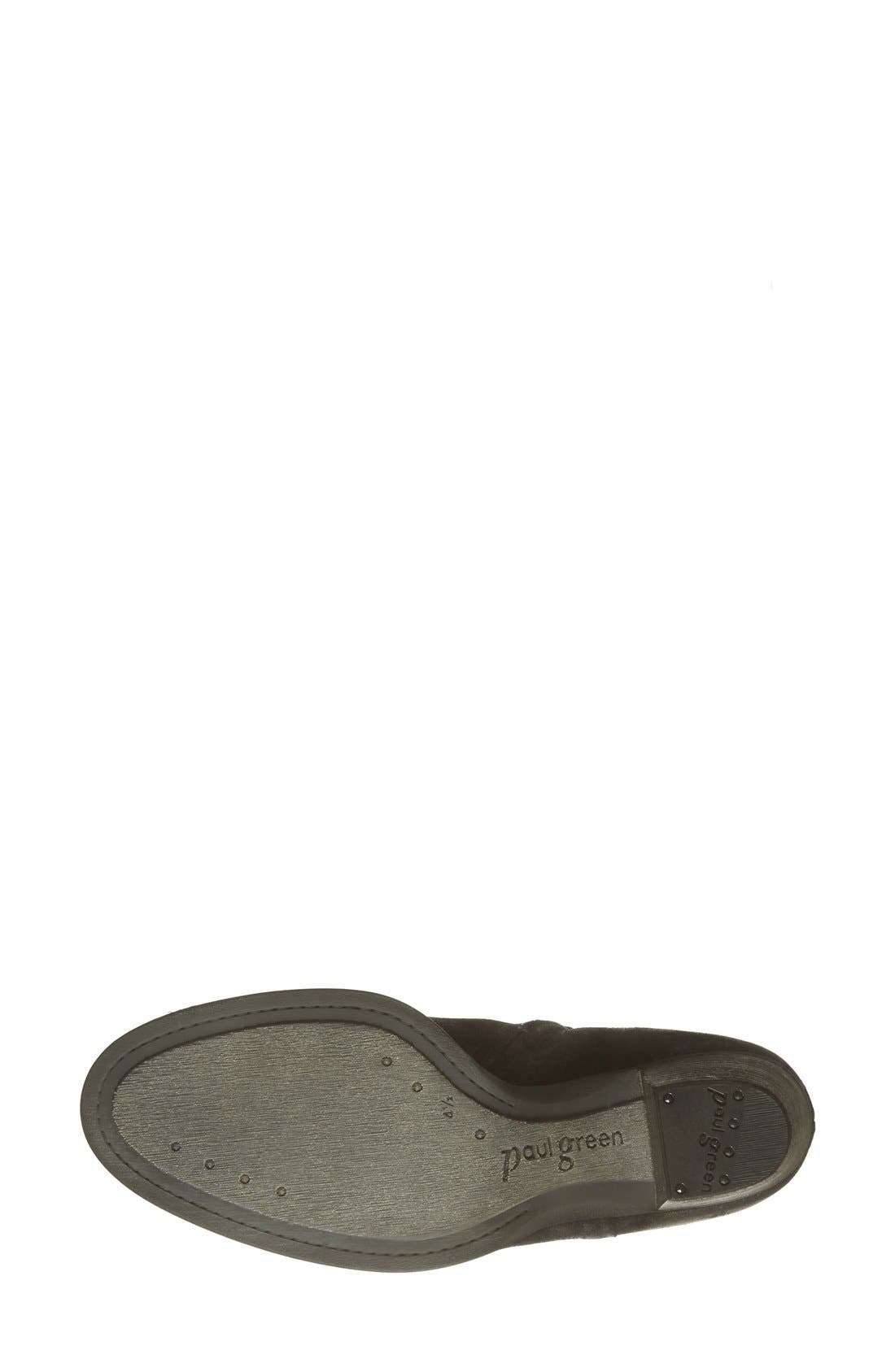 'Delgado' Ankle Bootie, Alternate, color, BLACK SUEDE