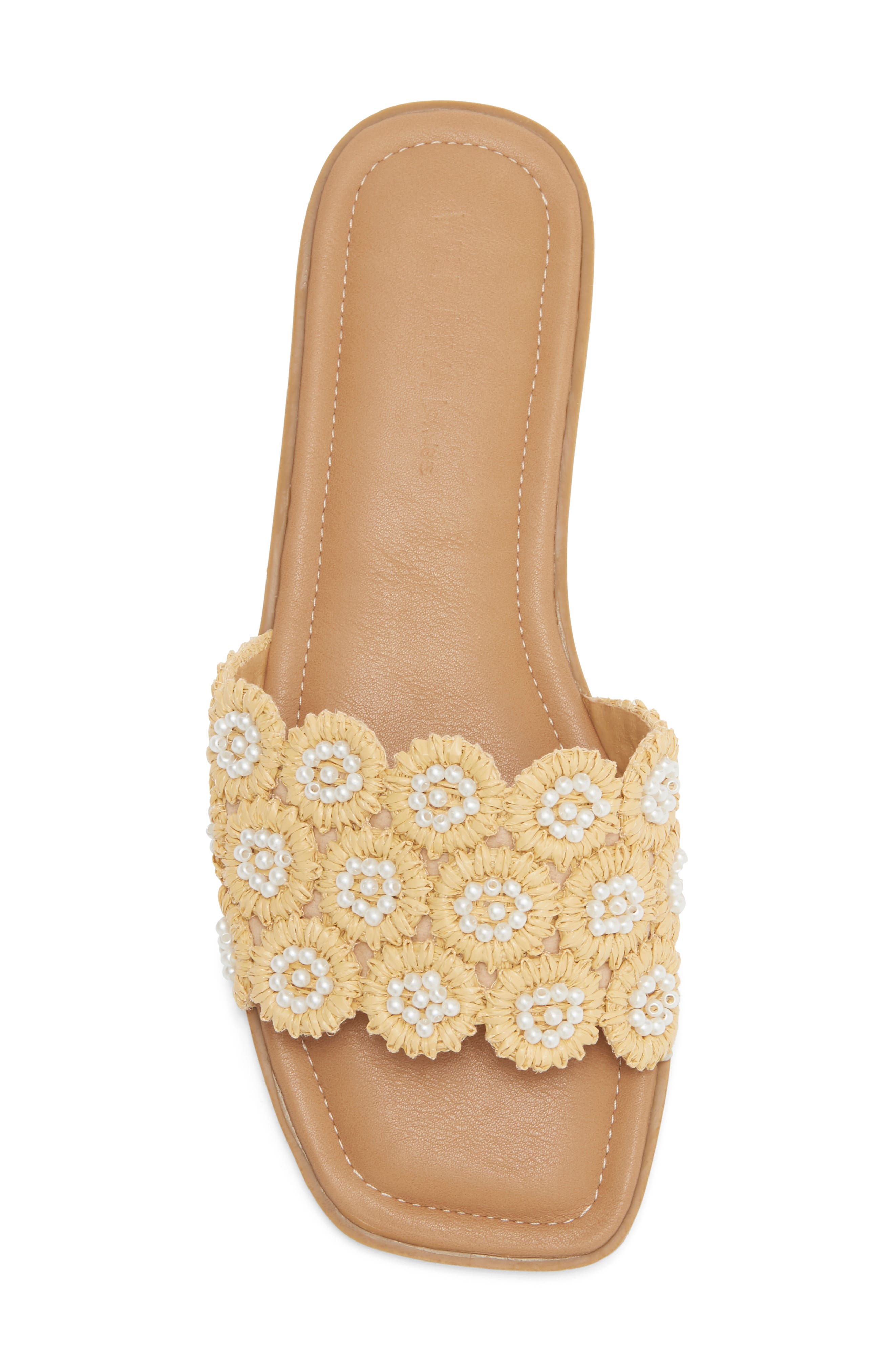 Tavo Slide Sandal, Alternate, color, NATURAL