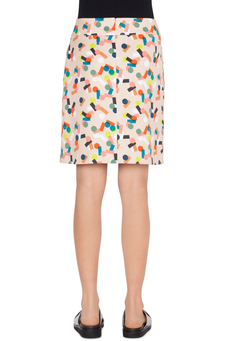 Memphis Bell Air Skirt, Alternate, color, MULTICOLOR