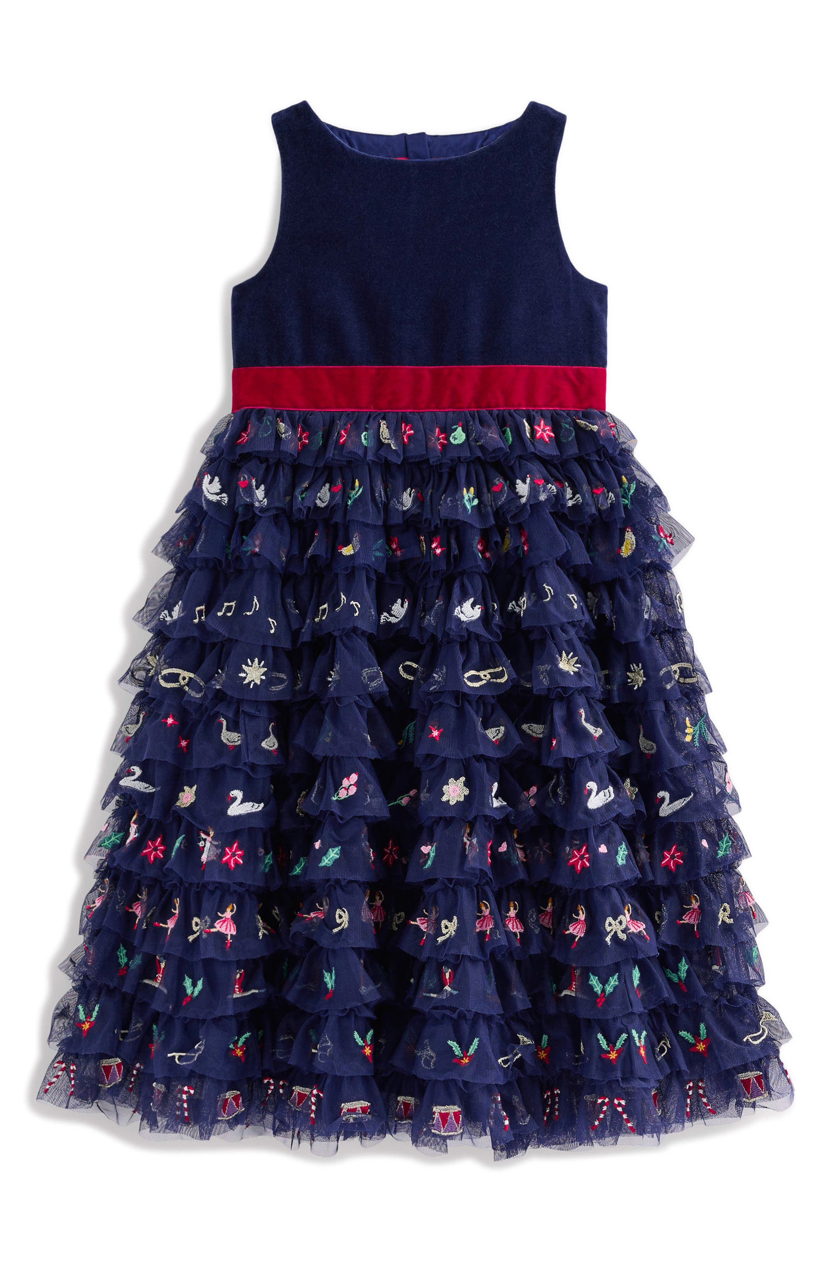 Robe Fille Mini Boden - Taille 7-8 Ans - Occasion Très Bon État - Pour Tous Les Jours