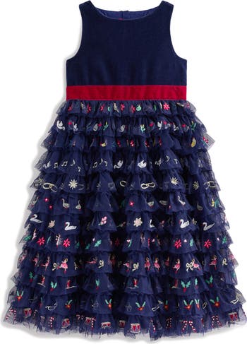 Mini Boden Christmas popular tulle dress