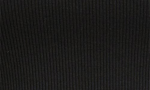 Mavi Jeans Rib Stretch Cotton Tank In Black