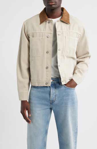FRAME Cotton Canvas Utility Jacket