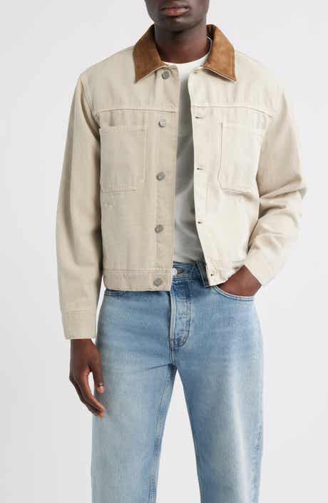 FRAME Cotton Canvas Utility Jacket