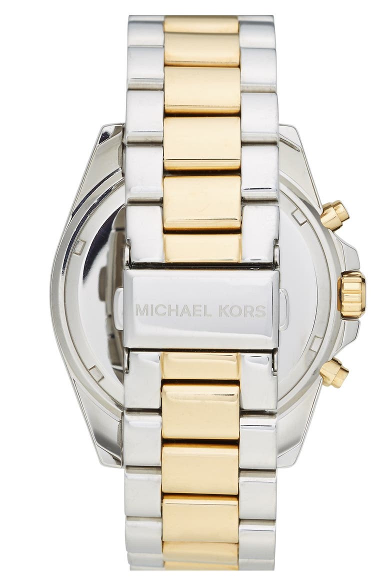 Bradshaw Chronograph Bracelet Watch, 43mm, Alternate, color, 2T SILVER/GOLD