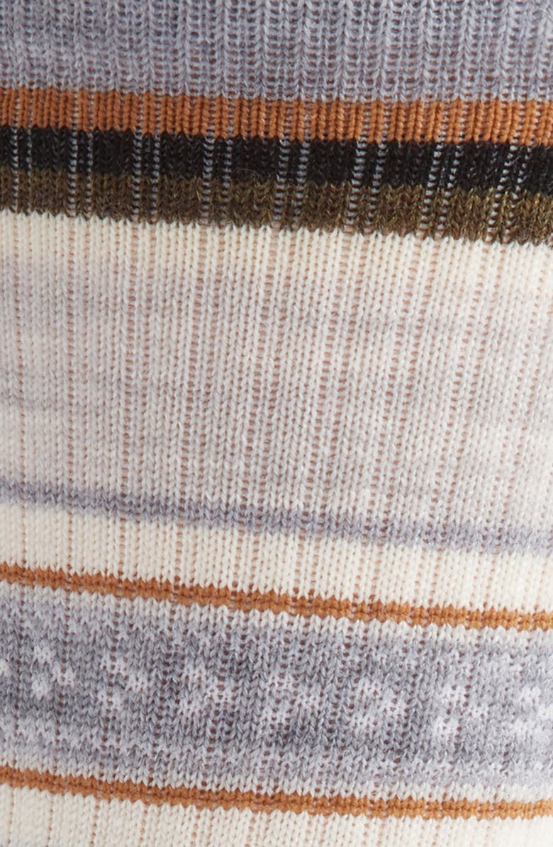 Smartwool Hike Light Cushioning Panorama Merino Wool Blend Crew Socks, Alternate, color, Ash