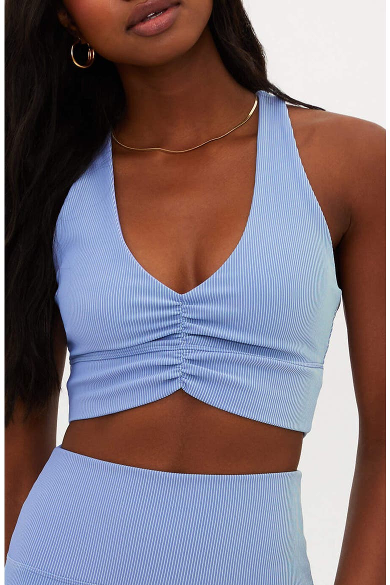 Mindy Sports Bra, Main, color, SEASHORE TWO TONE RIB