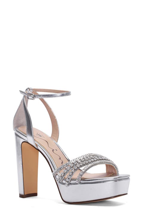 Agitha Ankle Strap Platform Sandal (Women)
