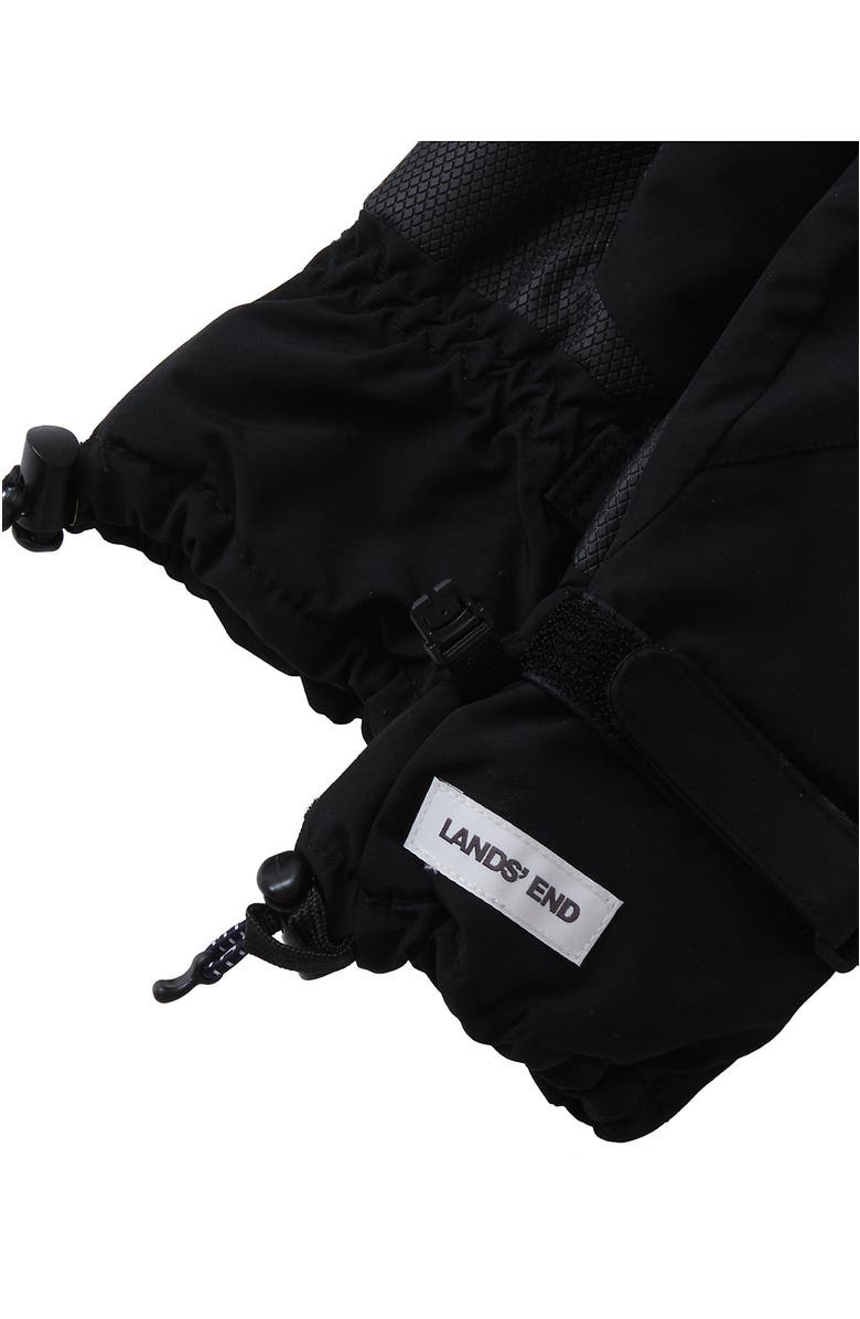 Lands' End Kids Squall Mittens, Alternate, color, Black