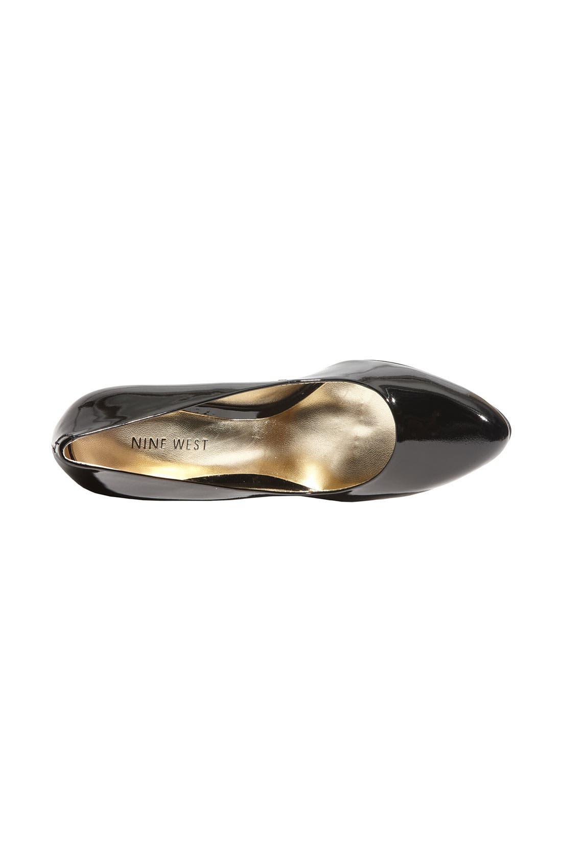 'Rocha' Pump, Alternate, color, BLACK PATENT