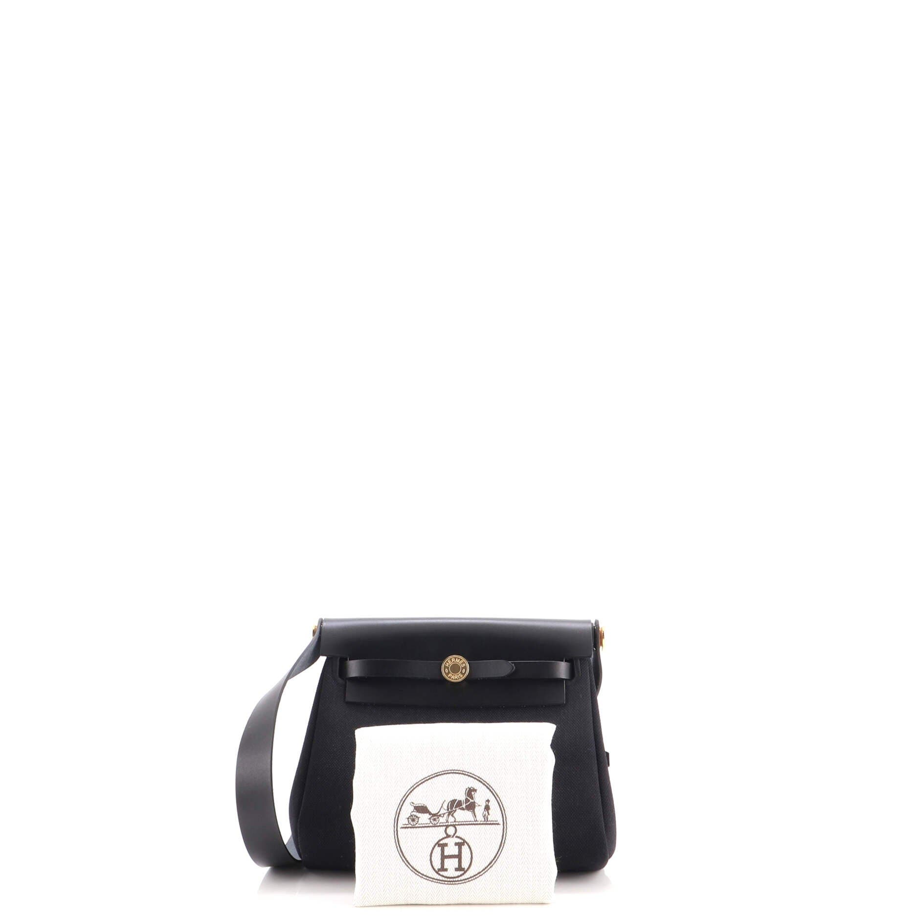Herbag Zip Toile and Leather 20, Alternate, color, Blue