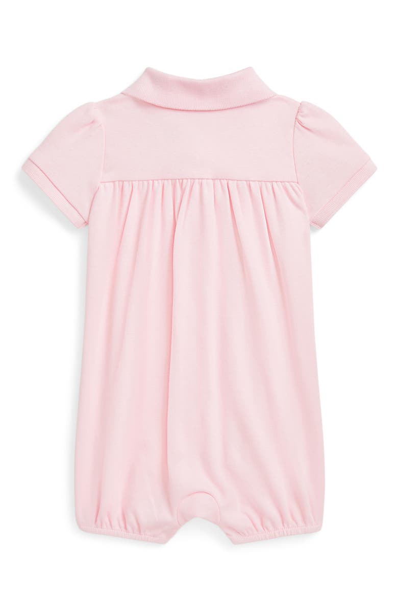 Cotton Bubble Romper, Alternate, color, PINK