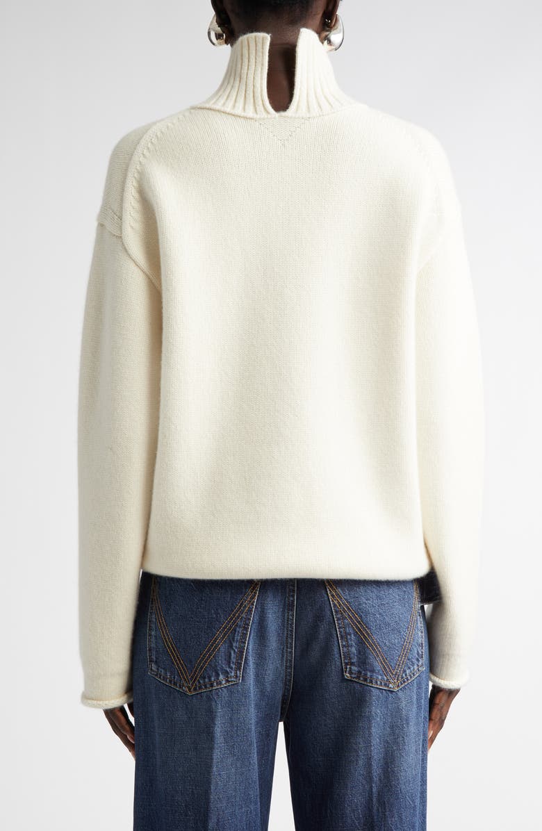 Bottega Veneta Oversize Mock Neck Cashmere Sweater, Alternate, color,