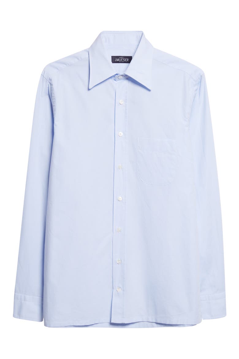 Carter Button-Up Shirt, Alternate, color, BLUE