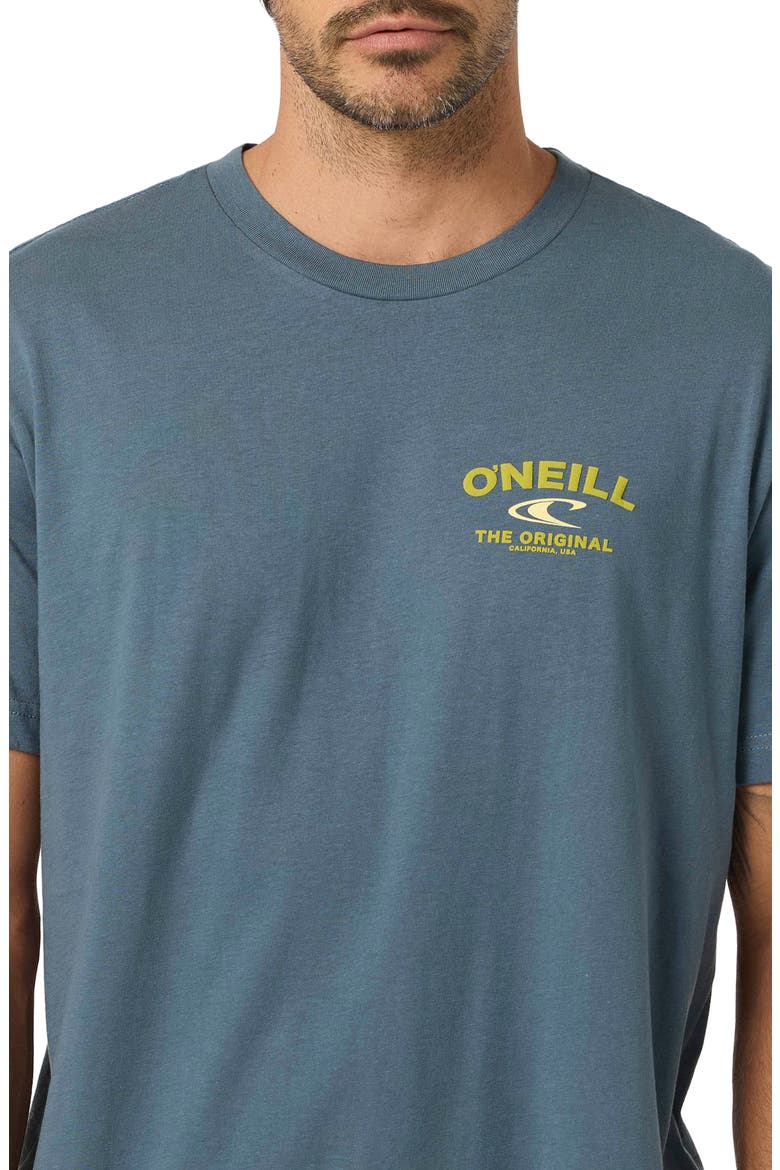 Scholar Classic Cotton Graphic T-Shirt, Alternate, color, DARK SLATE