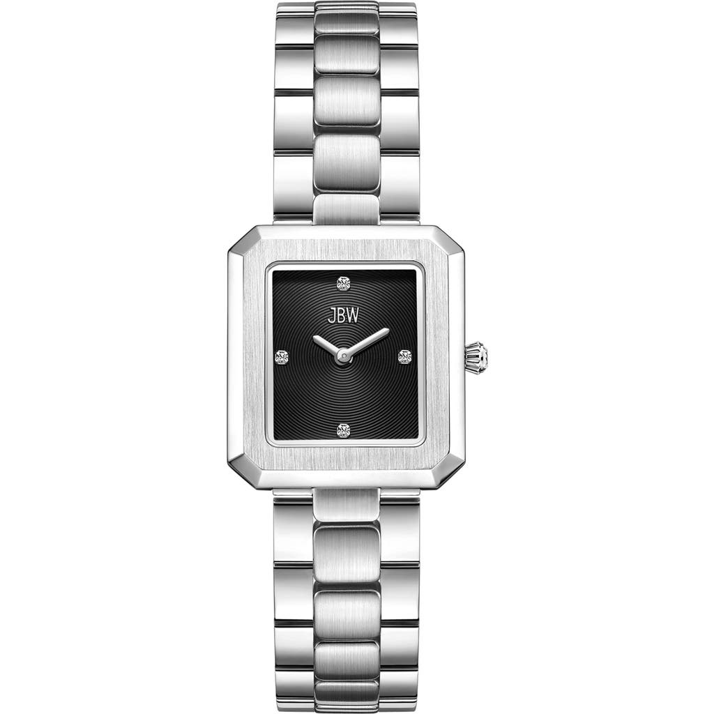 JBW Arc Single Essential Lab Created Diamond Bracelet Watch, 23mm in Stainless Steel  product