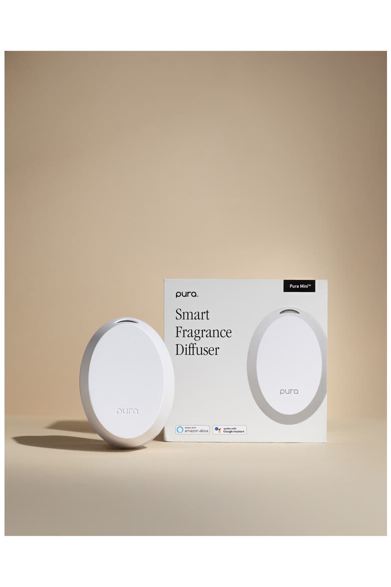 Mini Smart Fragrance Diffuser for Small Spaces, Alternate, color, WHITE