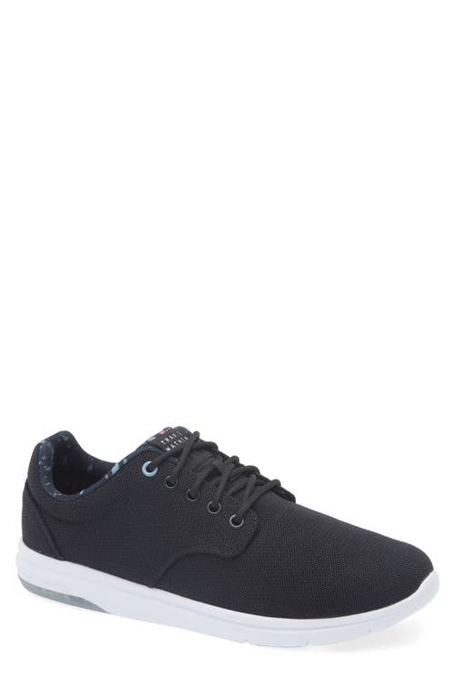 Travismathew The Daily Ii Knit Sneaker In Black/splatter