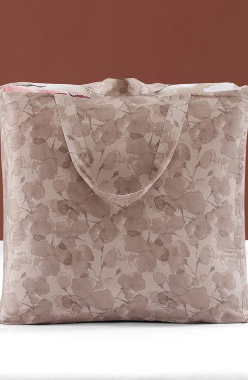 Bebejan Florence Reversible 5-piece Comforter Set In Brown