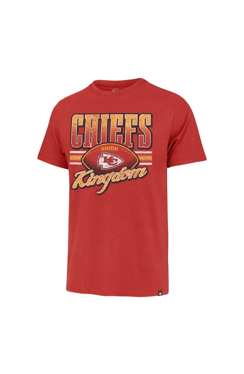 '47 Men's '47 Red Kansas City Chiefs Chiefs Kingdom Regional Franklin T-Shirt, Alternate, color, 