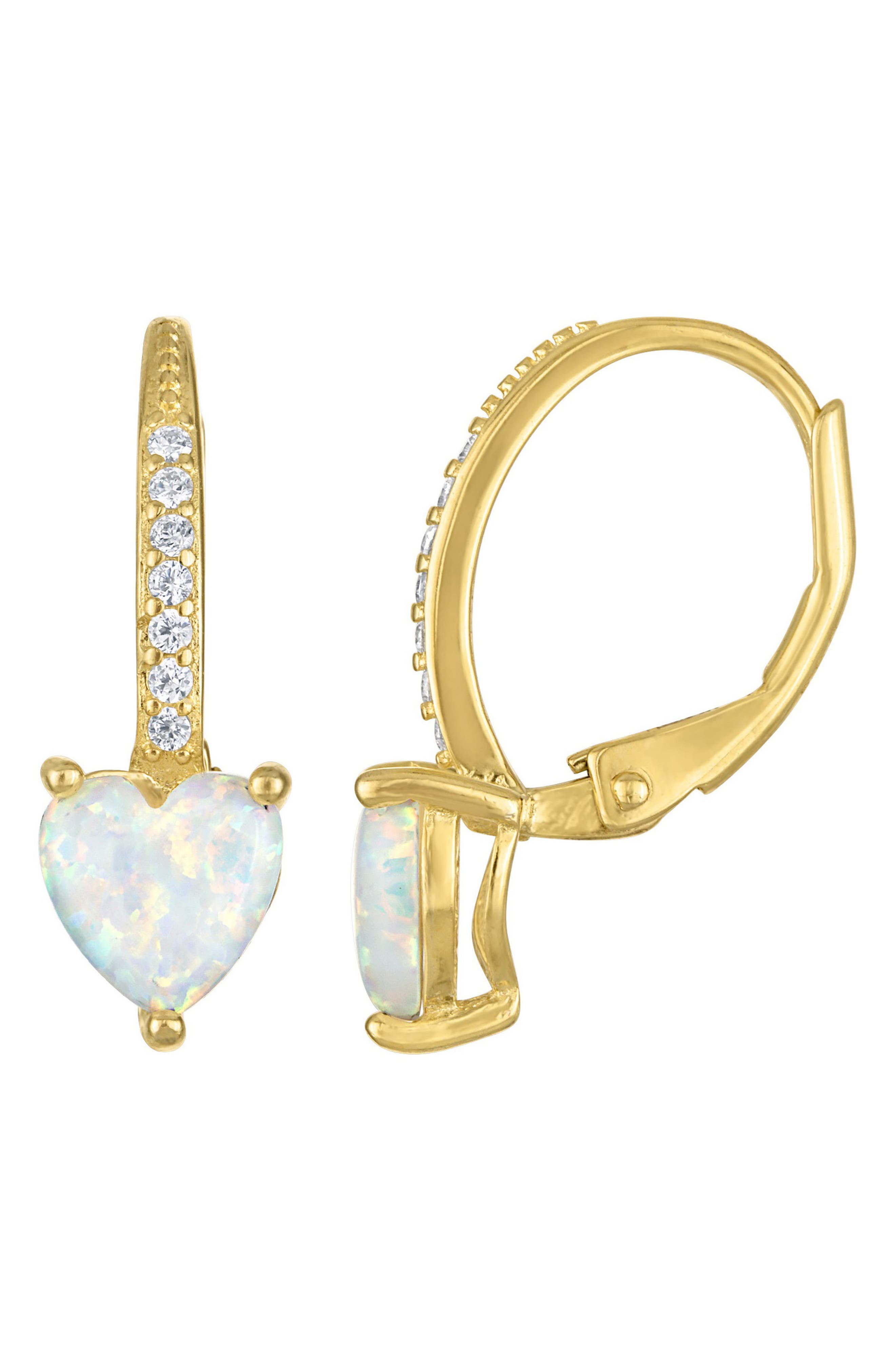 FZN Kid's Heart Hoop Earrings