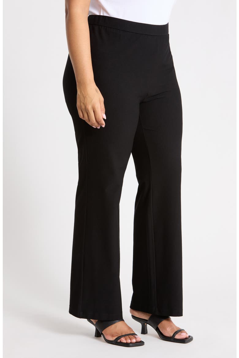 Kick Flare Pants, Alternate, color, BLACK
