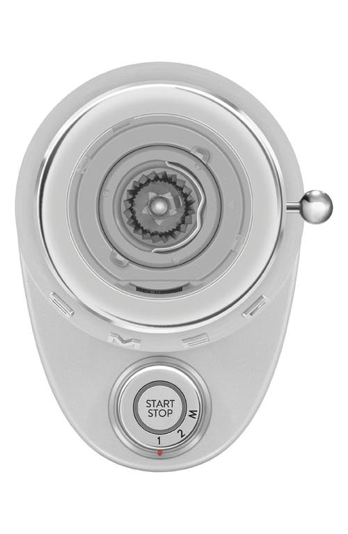 Smeg 50s Retro Style Espresso Coffee Conical Grinder In Metallic