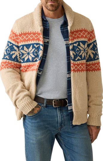 Faherty Surf to Snow Zip-Up Cardigan | Nordstrom Faherty Surf to Snow Zip-Up Cardigan | Nordstrom