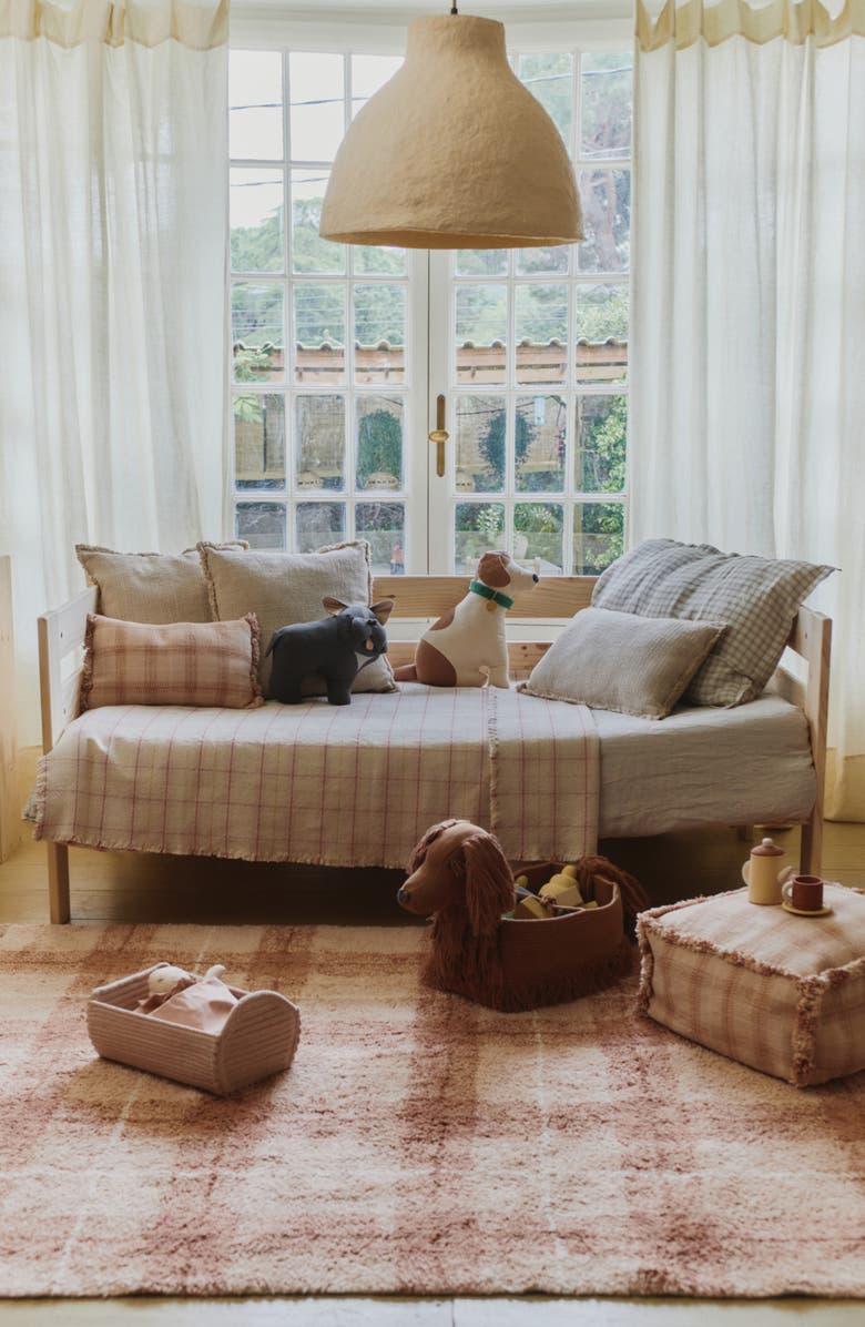 Lorena Canals Poppy Puppy Basket, Alternate, color, Toffee