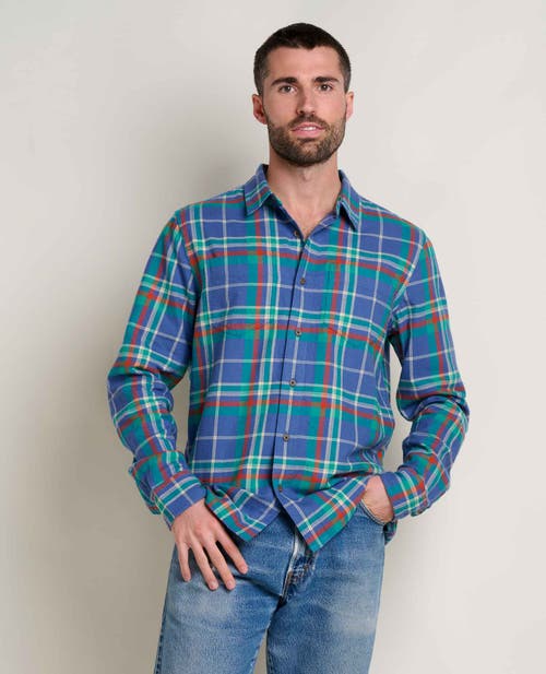 Toad & Co Pinevale Long Sleeve Shirt in Kyanite 