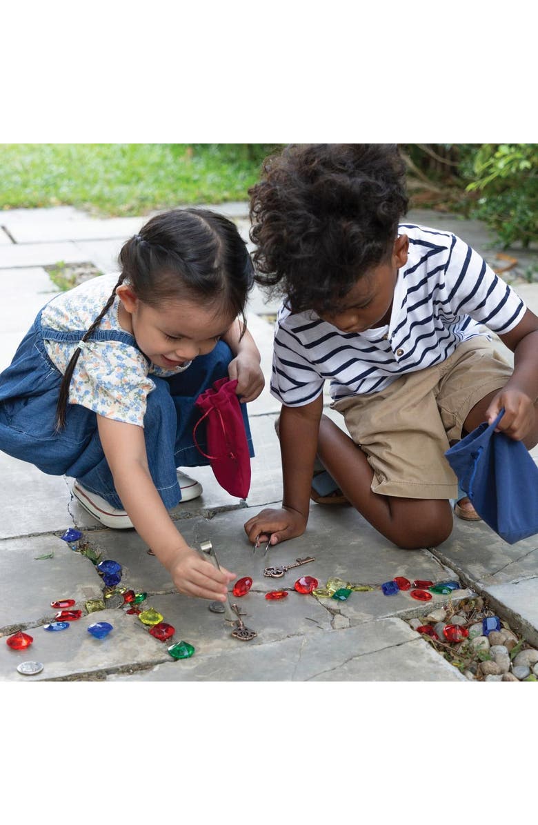 Kaplan Early Learning Company Timeless Treasures Loose Parts STEM Kit, Alternate, color, White