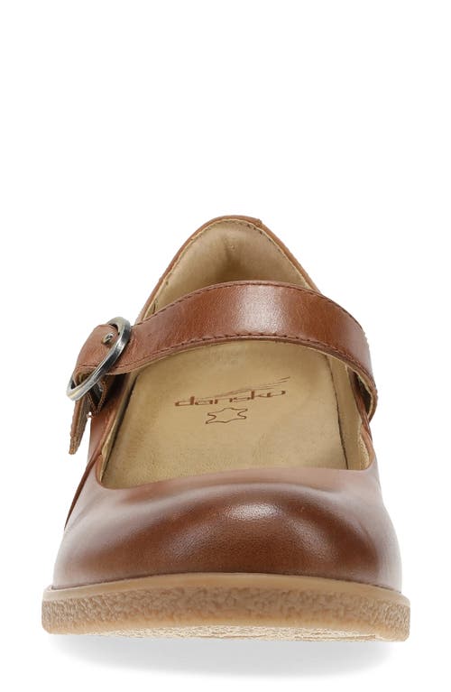 Dansko Deirdra Mary Jane Pump In Brown
