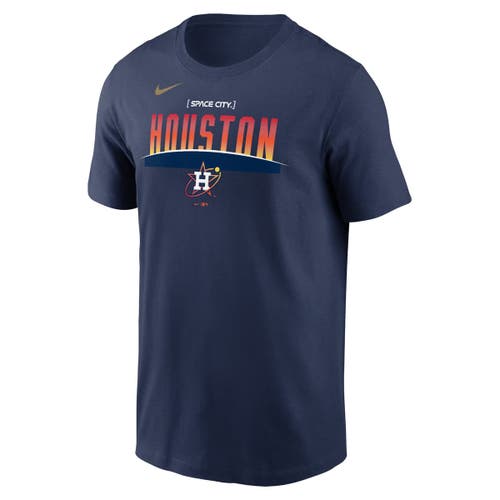 NIKE NIKE NAVY HOUSTON ASTROS CITY CONNECT T-SHIRT