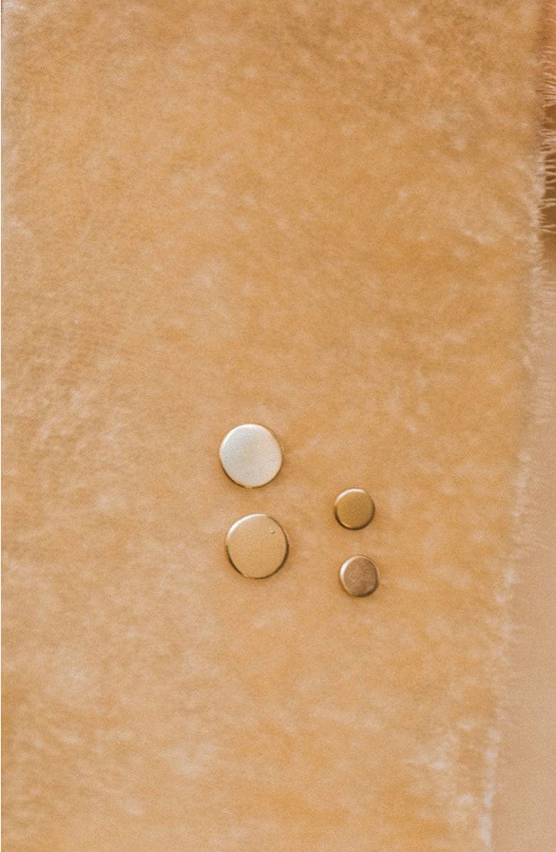 MADE BY MARY Lux Stud Earrings, Alternate, color, Gold Filled