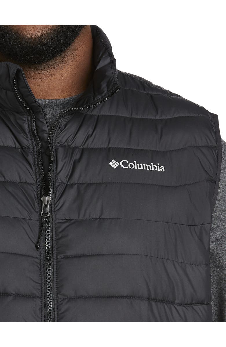 Columbia Big & Tall Powder Lite Quilted Vest, Alternate, color, Black