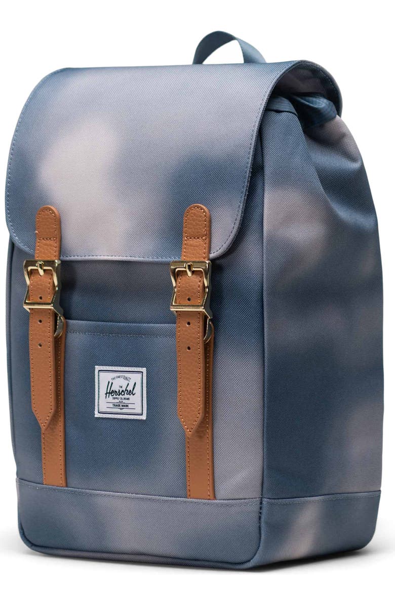 Herschel Supply Co. Retreat Recycled Polyester Mini Backpack, Alternate, color, Blue Mirage Tonal Dawn