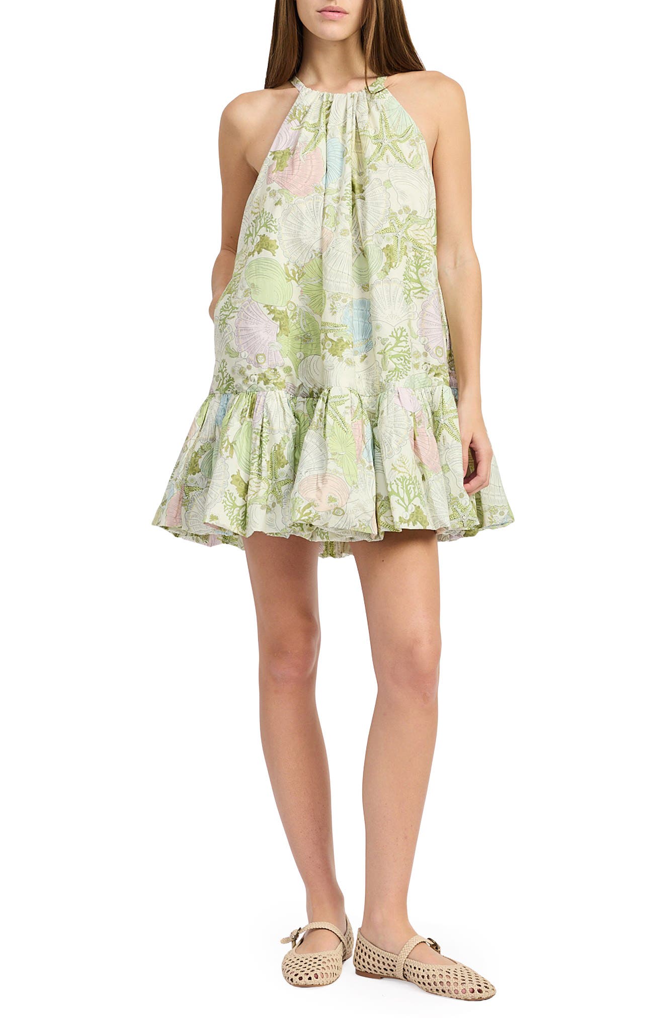 selected IVORY OLIVE MULTI