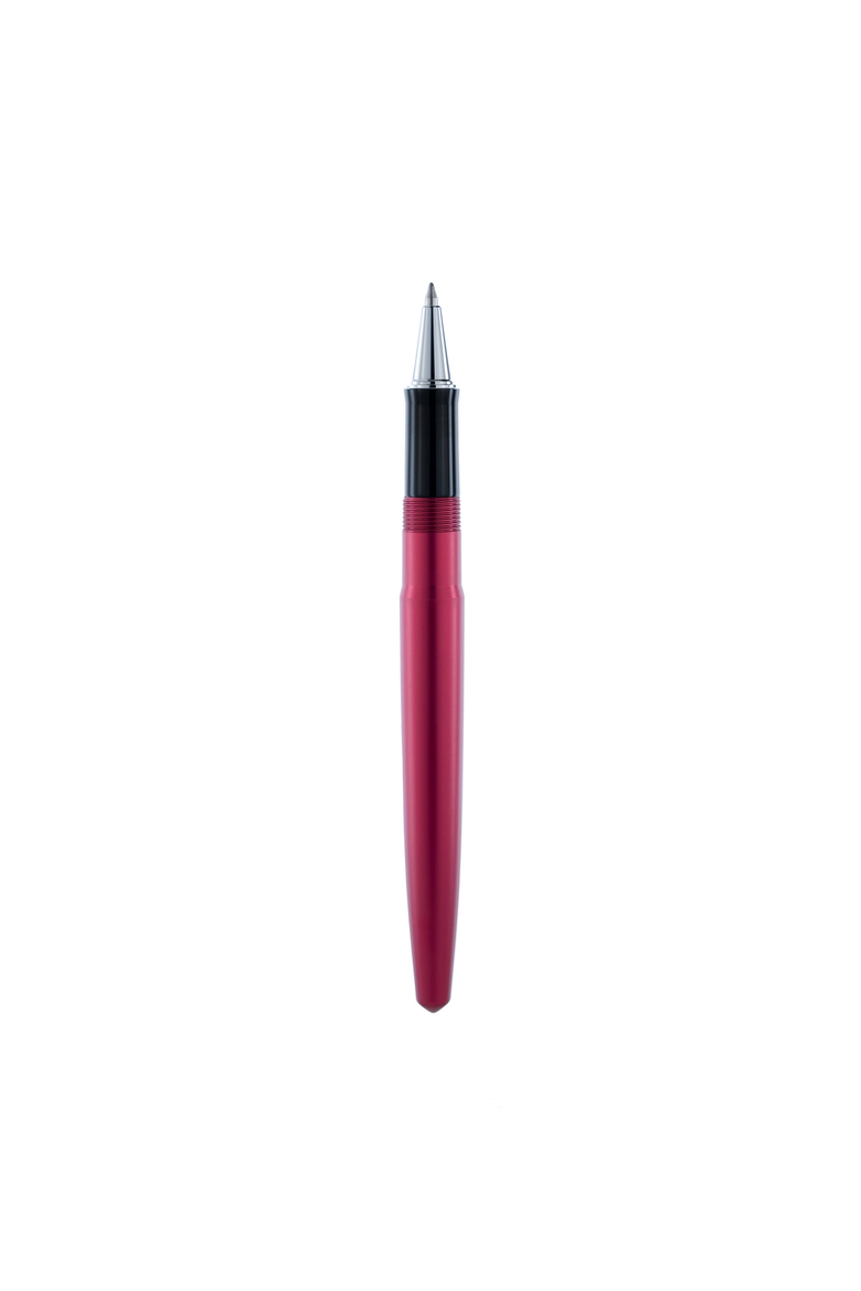 Skyline Rollerball Pen, Alternate, color, Red / Silver