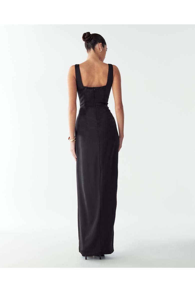 Detroit Maxi Dress, Alternate, color, Black