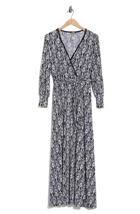 Long Sleeve Wrap Dress