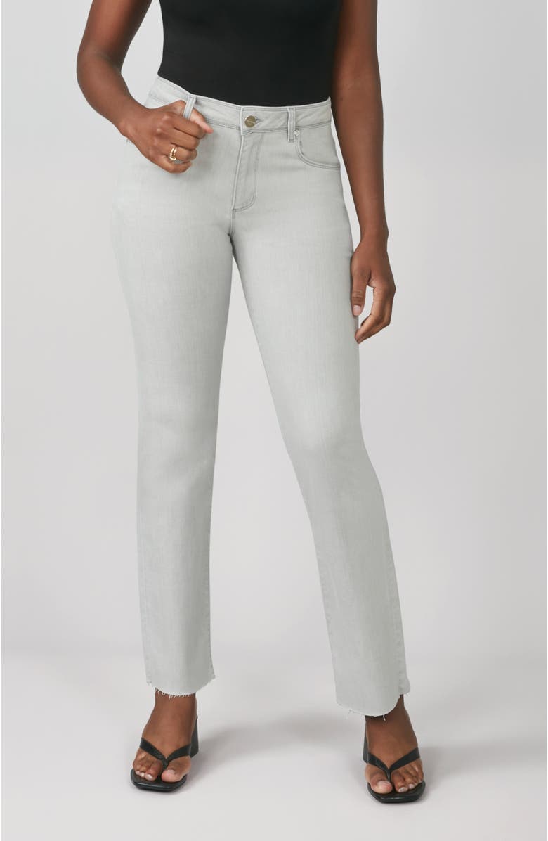 Lola Jeans Jasper Mid Rise Straight Jeans, Main, color, 