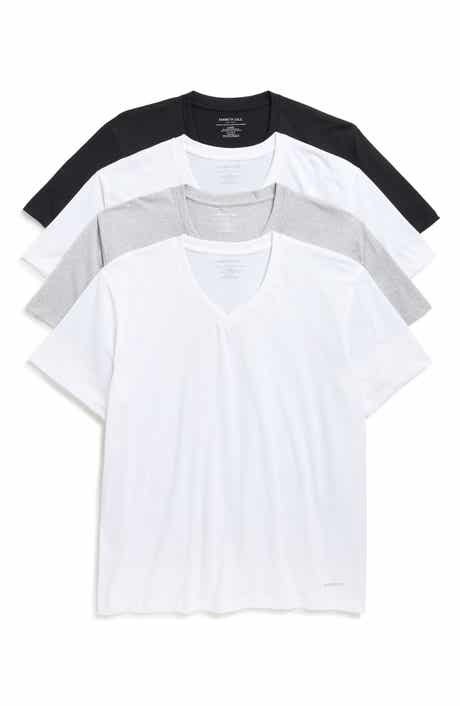 4-Pack V-Neck Undershirts