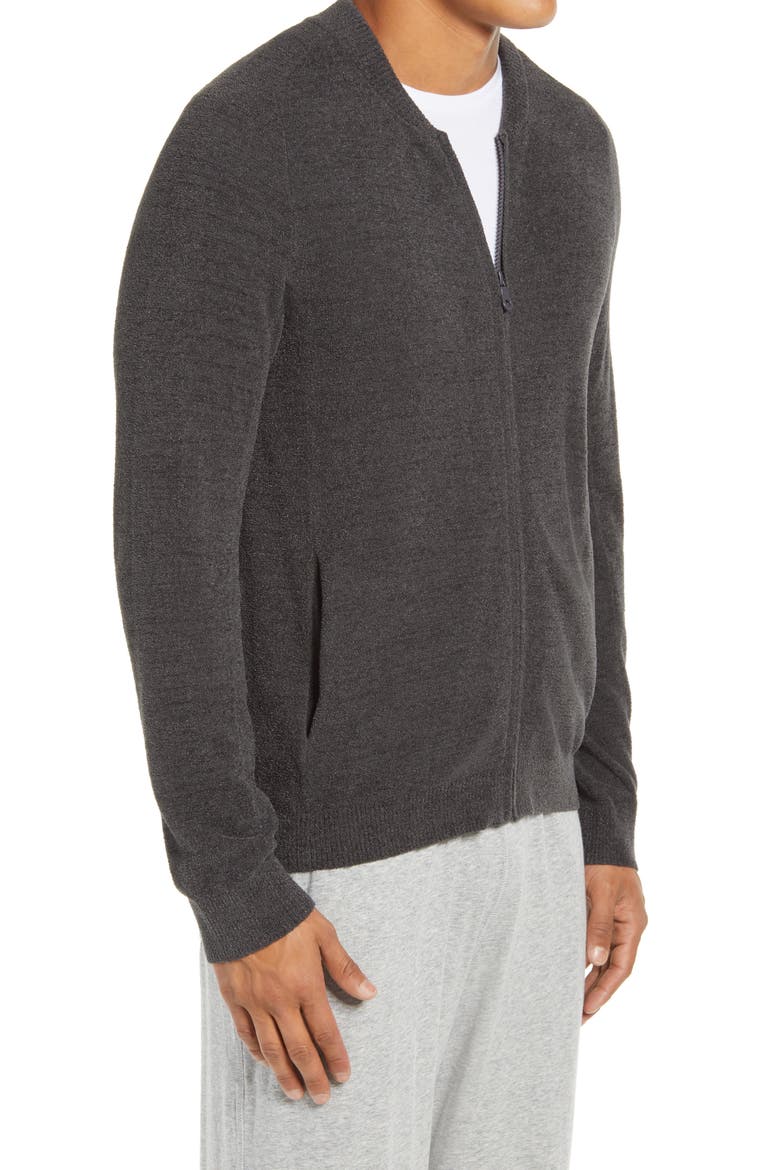 CozyChic™ Lite Zip Cardigan, Alternate, color, CARBON