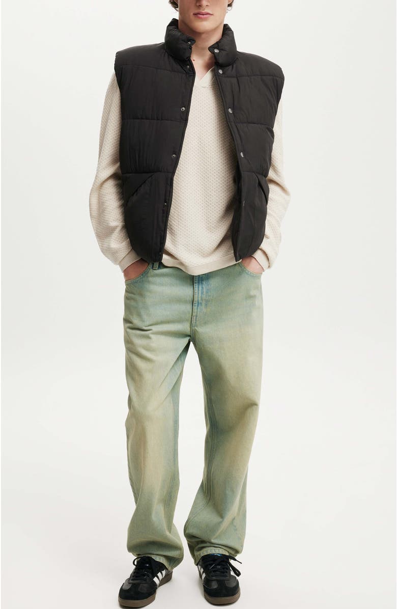 Cotton On Men's Vermont Puffer Vest, Alternate, color, 